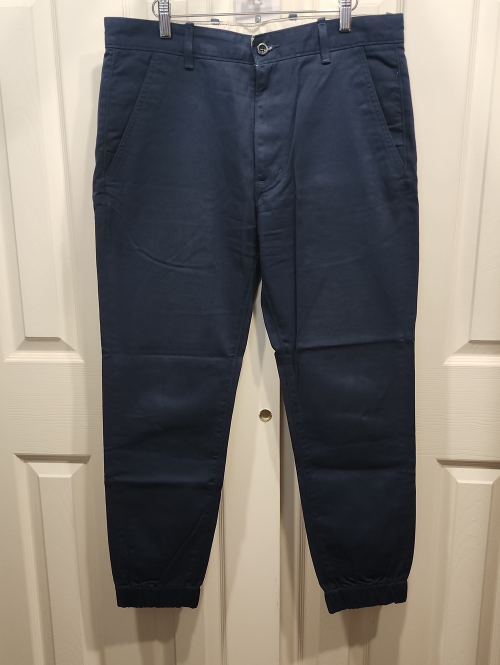 Levi's Men's Navy Stretch Chino Jogger Pants 33X30
